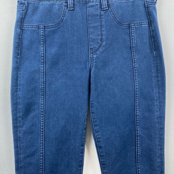 American Eagle Womens Jeans Size 8 Next Level Stretch Regular Dark Wash - Picture 4 of 12